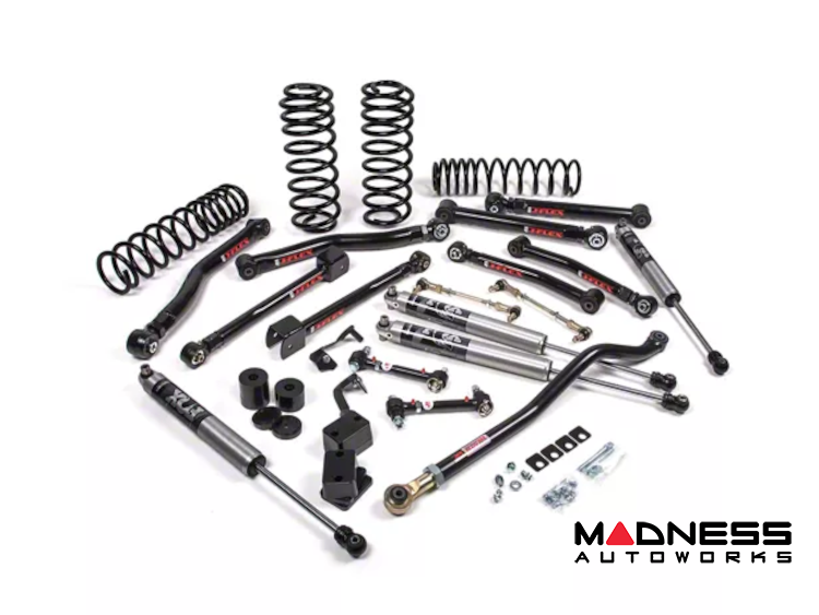 Jeep Wrangler JL Lift Kit - FOX - 3.0 Factory Bypass - `18-`25